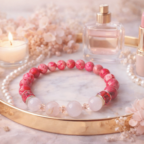 Jasper & Quartz Bracelet