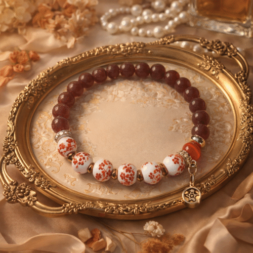 Strawberry Quartz bracelet